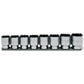 Beta 920B/SB8 Serie di 8 chiavi a bussola a mano bocca poligonale (art. 920B) su supporto 009200142