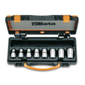 Beta 920FTX/C8 Serie di 8 chiavi a bussola a mano per viti con testa a profilo Torx® (art. 920FTX) in cassetta 009200391
