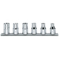 Beta 920FTX/SB6 Serie di 6 chiavi a bussola a mano per viti con testa a profilo Torx® (art. 920FTX) con supporto 009200390