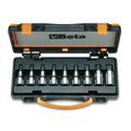 Beta 920TX/C9 Serie di 9 chiavi a bussola maschio per viti con impronta Torx® (art. 920TX) in cassetta 009200546
