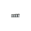 Beta 920U/SB4 Serie di chiavi a bussola a mano multimpronta con attacco quadro femmina 1/2" bocca esagonale, cromate 009201744