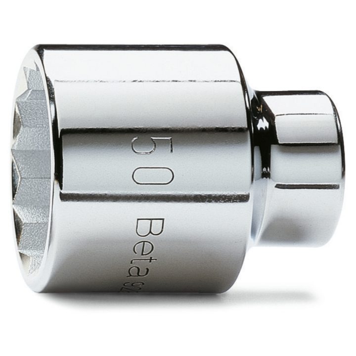 Beta 928B 41 Chiavi a bussola a mano con attacco quadro femmina 3/4" bocca poligonale, cromate 009280141