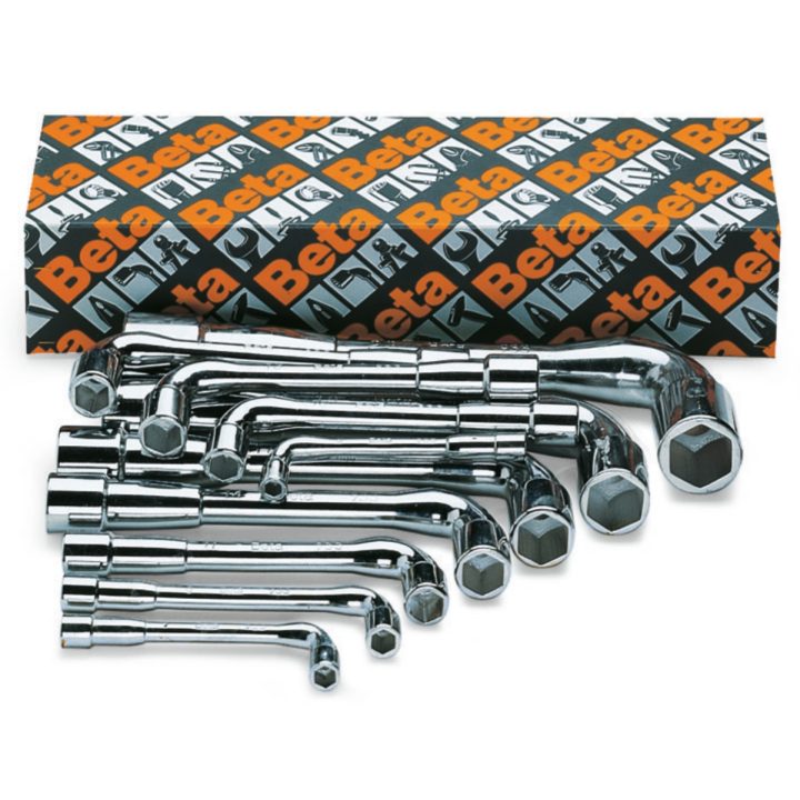 Set da 25 chiavi a pipa doppie esagonali (art. 933) Beta 933/S25