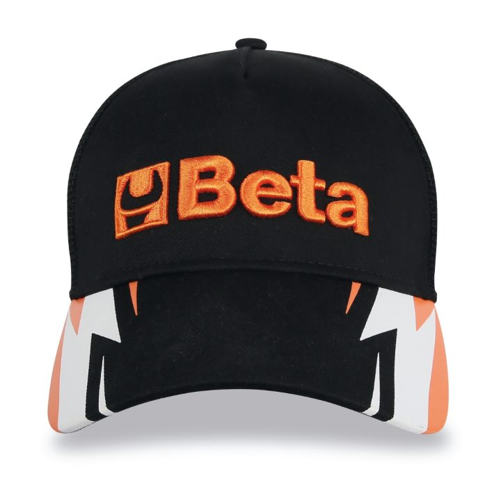 Beta trucker nero con visiera curva Beta 9525TR