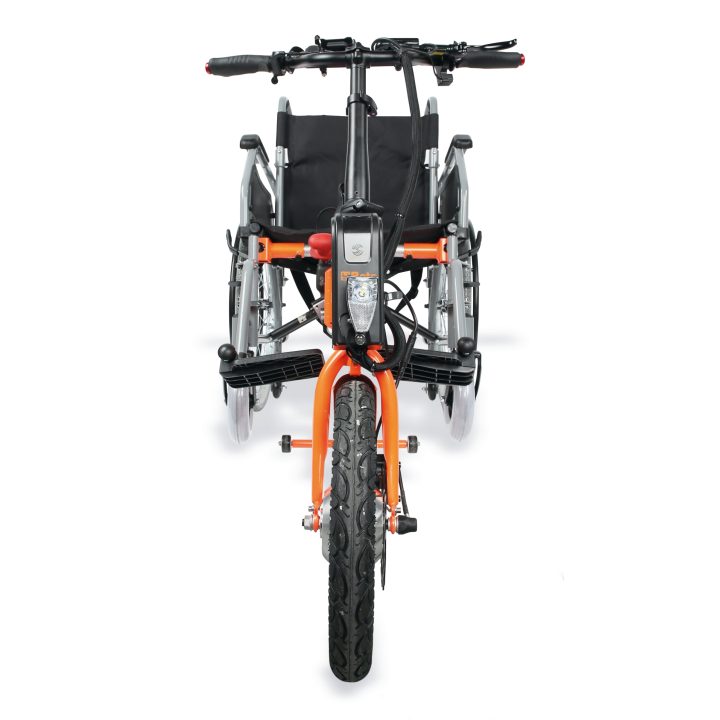 Ausiliario di spinta TRIOWAY by ATALA®, elettrico e agganciabile alla carrozzina REHA COMFORT in dotazi Beta 9597TRIOWAY