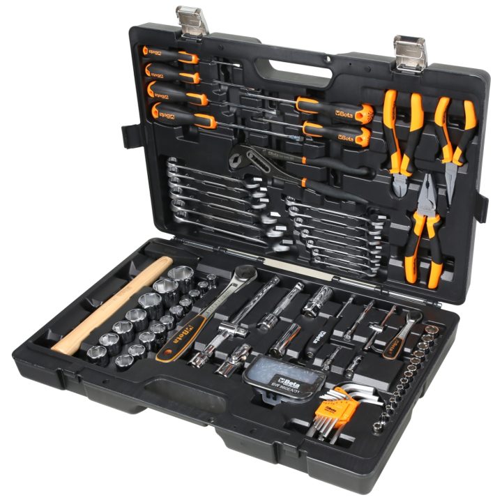 BETA UTENSILI Beta BW 2047E/C108 Valigia con assortimento di 108 utensili per manutenzione generale, in plastica 020476308 - immagine 1