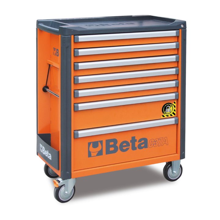 Beta C37A/7-O Cassettiera porta attrezzi con 7 cassetti e sistema antiribaltamento 037000271