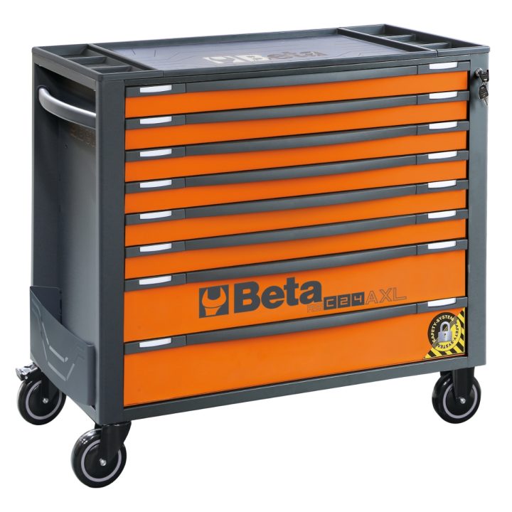 Beta RSC24AXL/8-O Cassettiera porta attrezzi 8 cassetti, con sistema antiribaltamento, modello lungo 024004281