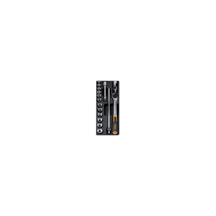 BETA UTENSILI Beta T100 Termoformato rigido con assortimento di utensili 024240100 - immagine 1