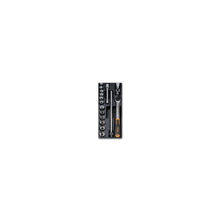 BETA UTENSILI Beta T101 Termoformato rigido con assortimento di utensili 024240101 - immagine 1
