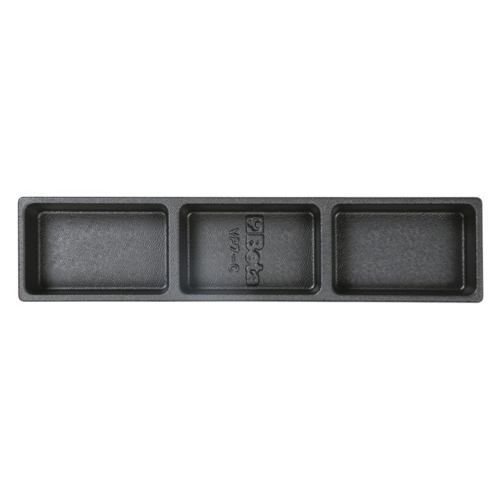 Inserto rigido con 3 vaschette portaminuterie per cassettiere mobili C45PRO 2.0 Beta VP7-C