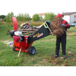 Biotrituratore ZANON a Scoppio BIO 8 B Avviamento Elettrico