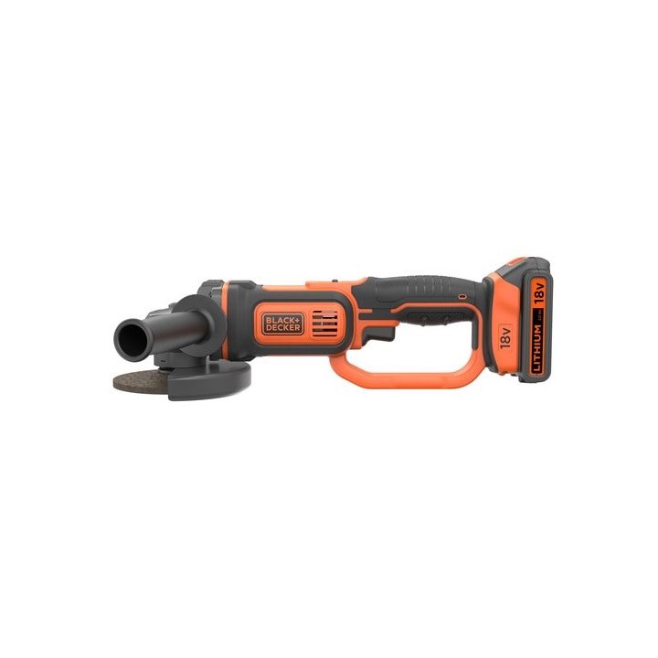 BLACK+DECKER BCG720N-XJ Black & Decker BCG720N smerigliatrice angolare 12.5 cm 8600 RPM - immagine 1