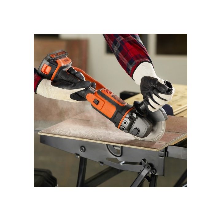 BLACK+DECKER BCG720N-XJ Black & Decker BCG720N smerigliatrice angolare 12.5 cm 8600 RPM - immagine 5