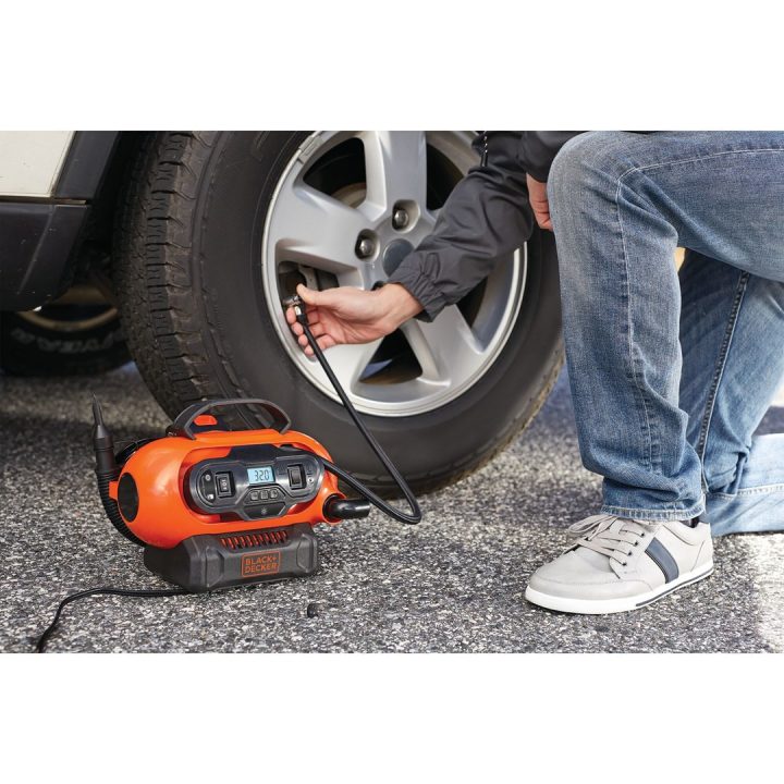 BLACK+DECKER Black & Decker BDCINF18N-QS compressore d'aria 160 l/min AC/Cigar accendisigari - immagine 3