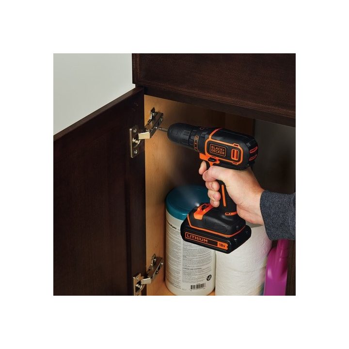 BLACK+DECKER 18V trapano/avvitatore BDCDC18BAFC-QW - immagine 5