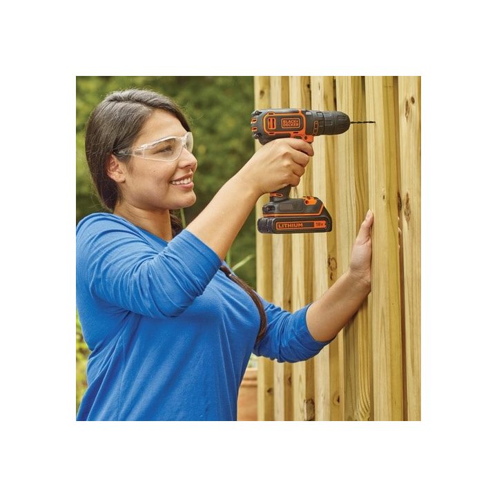 BLACK+DECKER 18V trapano/avvitatore BDCDC18BAFC-QW - immagine 3