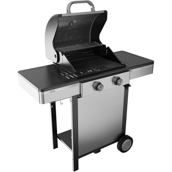 Black+Decker BXOG7200E Barbecue a gas 2 bruciatori 3.6 kW