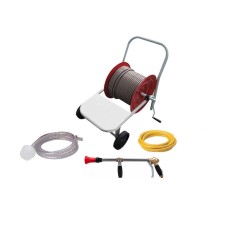 Carrello COMET Avvolgitubo con Tubo 40 Bar, Lancia e Accessori