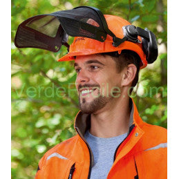 Casco STIHL Protettivo con Visiera e Cuffie Function Basic