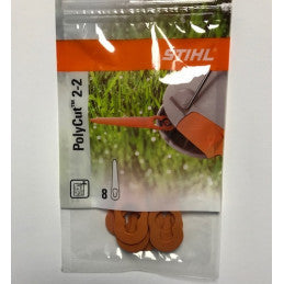 Coltelli STIHL per PolyCut 2-2 e PolyCut 3-2 (8 PZ)