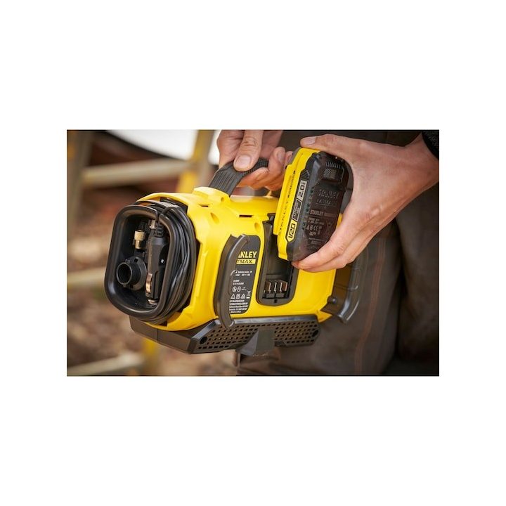 STANLEY SFMCE520B-QW Compressore ricaricabile 18V SFMCE520B STANLEY - immagine 4