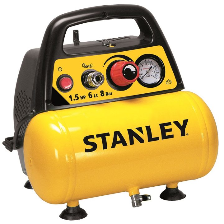 STANLEY C6BB304STN071 Compressore senza olio 6L+PNEUMATIC KIT STANLEY - immagine 2