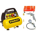 STANLEY C6BB304STN071 Compressore senza olio 6L+PNEUMATIC KIT STANLEY - immagine 1