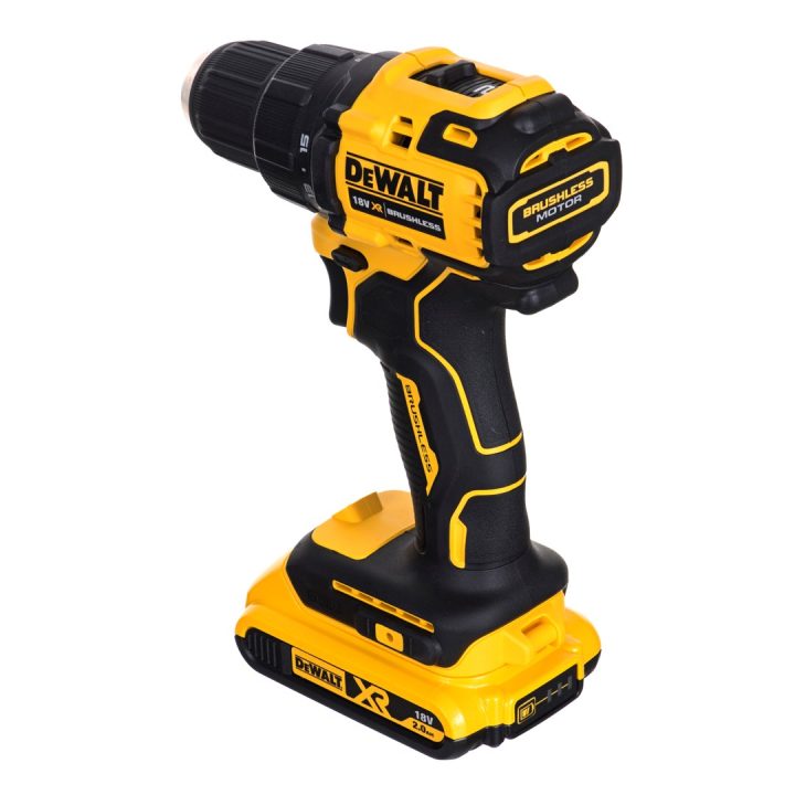 DeWalt DCD708D2T-QW avvitatore/trapano ad impatto nero giallo 1650 RPM - immagine 3