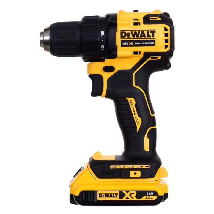 DeWalt DCD708D2T-QW avvitatore/trapano ad impatto nero giallo 1650 RPM - immagine 2