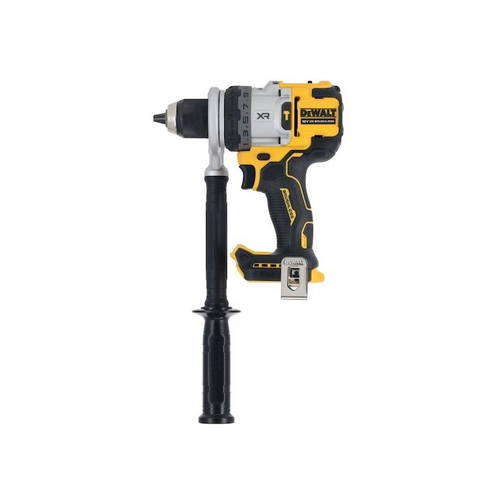 DeWalt DCD1007NT DCD709N-XJ Trapano 1650 RPM Keyless 1.2 kg Nero Giallo - immagine 2