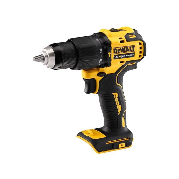 DeWalt DCD709N-XJ Trapano 1650 RPM Keyless 1.2 kg Nero Giallo - immagine 1