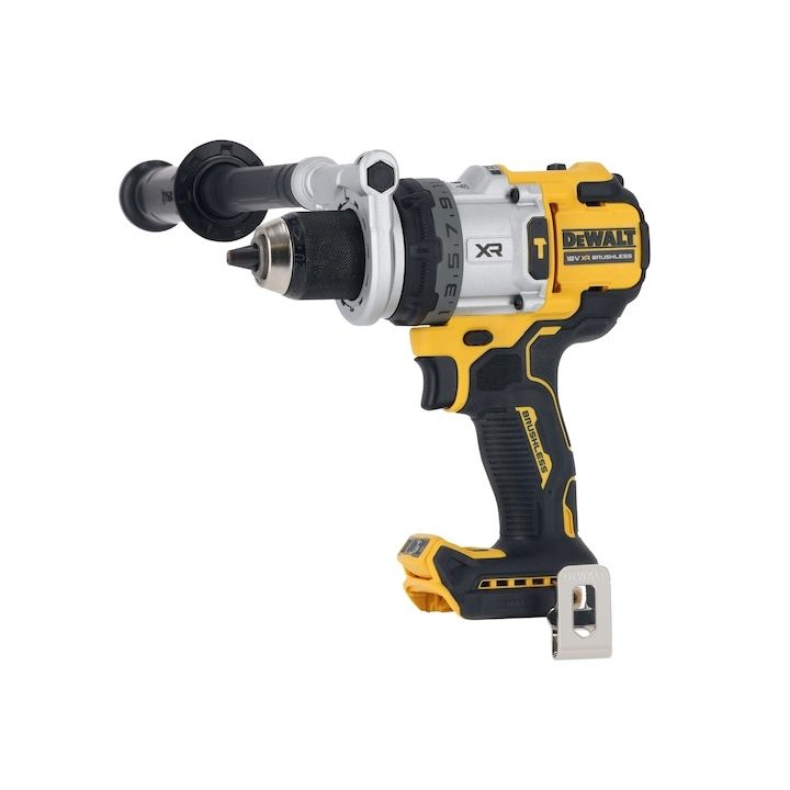 DeWalt DCD1007NT DCD709N-XJ Trapano 1650 RPM Keyless 1.2 kg Nero Giallo - immagine 1
