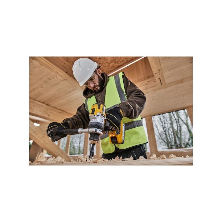 DeWalt DCD1007NT DCD709N-XJ Trapano 1650 RPM Keyless 1.2 kg Nero Giallo - immagine 5