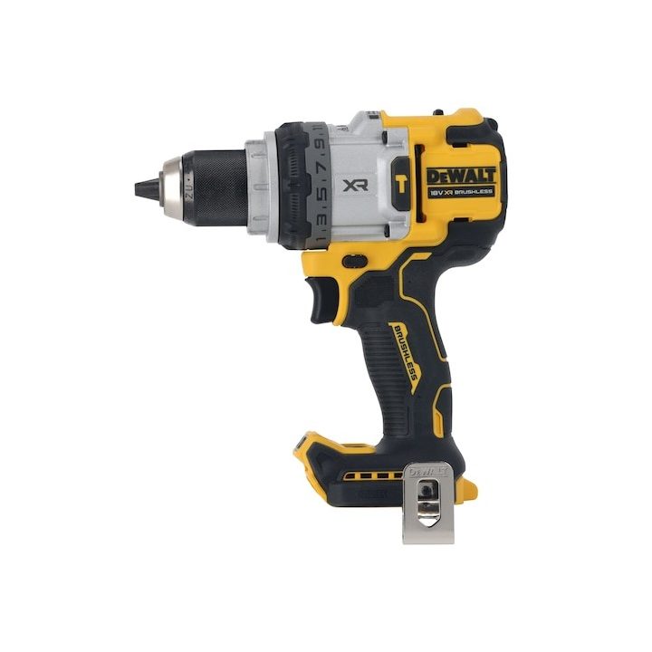 DeWalt DCD1007NT DCD709N-XJ Trapano 1650 RPM Keyless 1.2 kg Nero Giallo - immagine 3