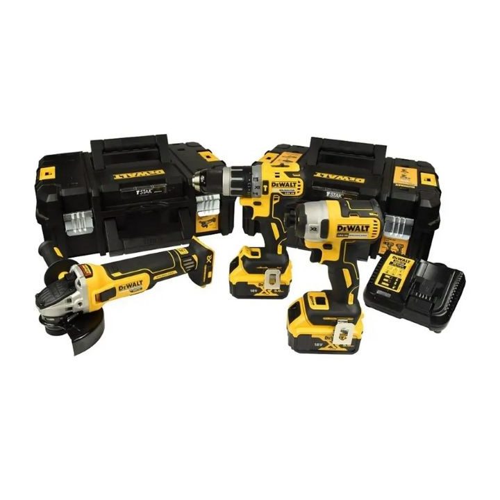 DeWalt DCK384P2T-QW DCK384P2T 18V KIT COMBO UTENSILI ELETTRICI - immagine 1
