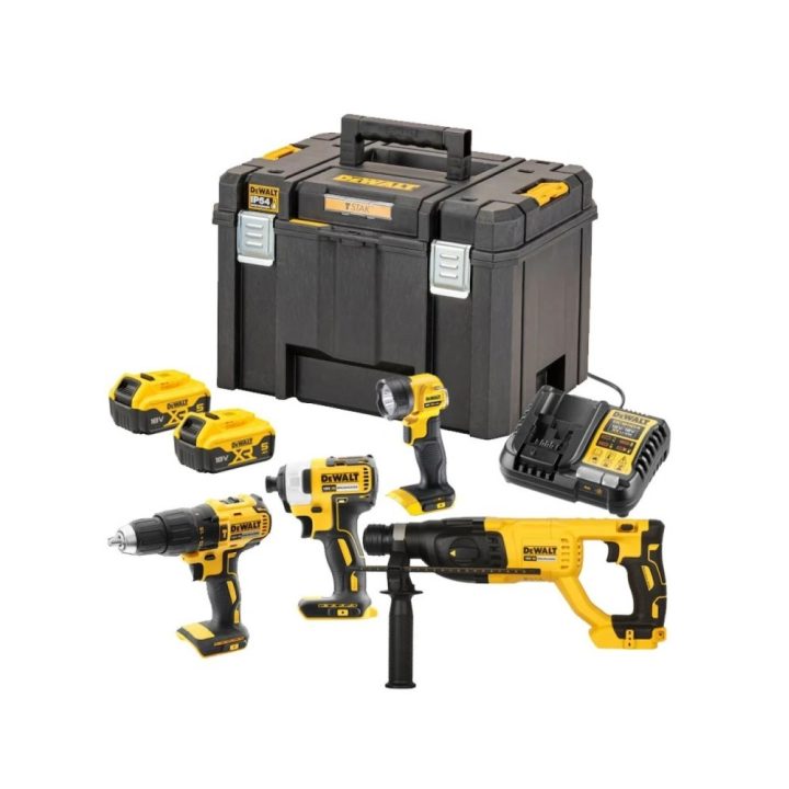 DeWalt DCK440P2T-QW DCK440P2T 18V KIT COMBO UTENSILI ELETTRICI - immagine 1