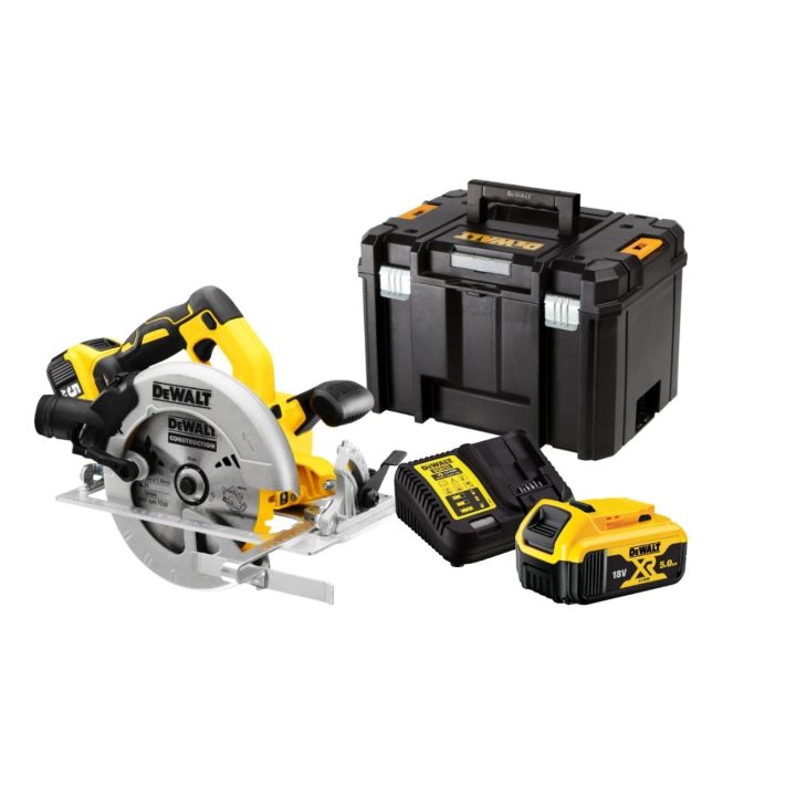 DeWalt DCS570P2-QW sega circolare portatile 18.4 cm giallo 5500 RPM - immagine 1