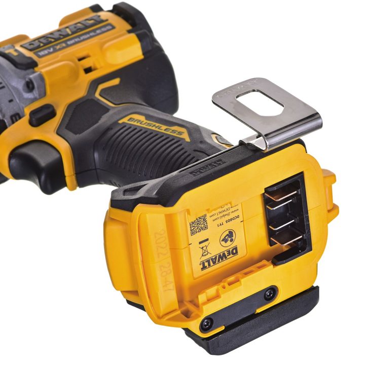 DeWalt DRILL/DRIVER DEWALT DCD805P2T 18V 2X5 0AH BL TSTAK - immagine 5