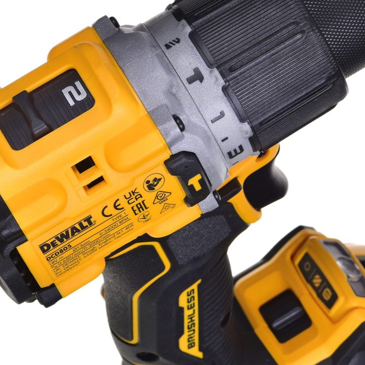DeWalt DRILL/DRIVER DEWALT DCD805P2T 18V 2X5 0AH BL TSTAK - immagine 3