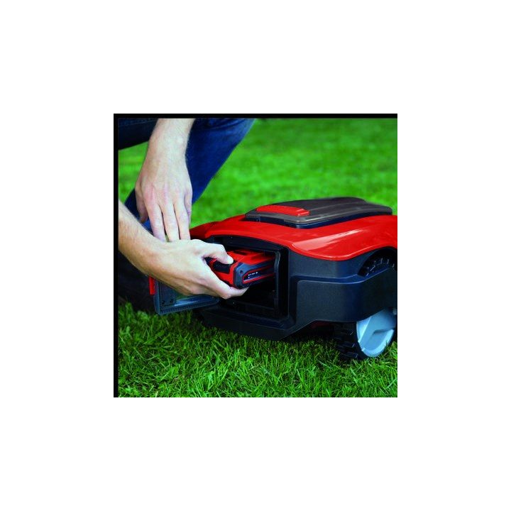 EINHELL 4326368 FREELEXO 1200m LCD BT Robot tagliaerba a batteria Rosso - immagine 4