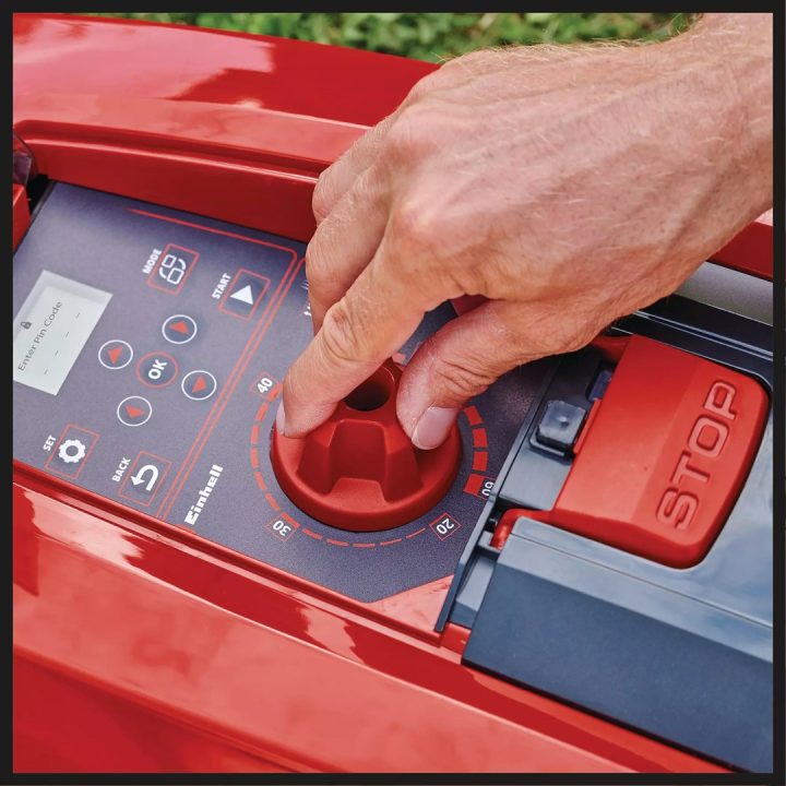 EINHELL 3413811 Tagliaerba robotico Freelexo Smart 750 Batteria Nero Rosso Argento - immagine 4