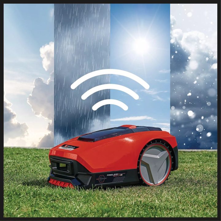 EINHELL 3413811 Tagliaerba robotico Freelexo Smart 750 Batteria Nero Rosso Argento - immagine 5