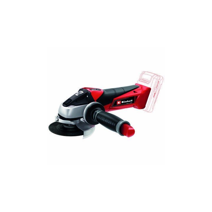 EINHELL 4431110 TE-AG 18/115 Smerigliatrice angolare Li-Solo 11.5 cm 8500 RPM 1.21 kg - immagine 1