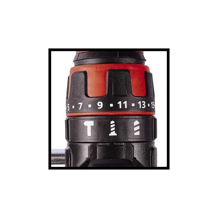 EINHELL 4513926 TE-CD 48 Trapano a batteria 1500 RPM Nero Rosso 1.41 kg - immagine 5