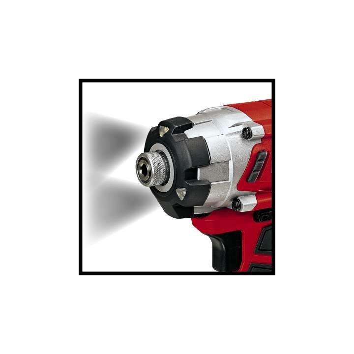 EINHELL 4510034 TE-CI 18/1 Avvitatore ad impatto Li-solo Nero Grigio Rosso - immagine 5