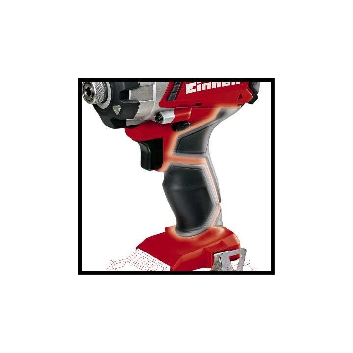 EINHELL 4510034 TE-CI 18/1 Avvitatore ad impatto Li-solo Nero Grigio Rosso - immagine 4