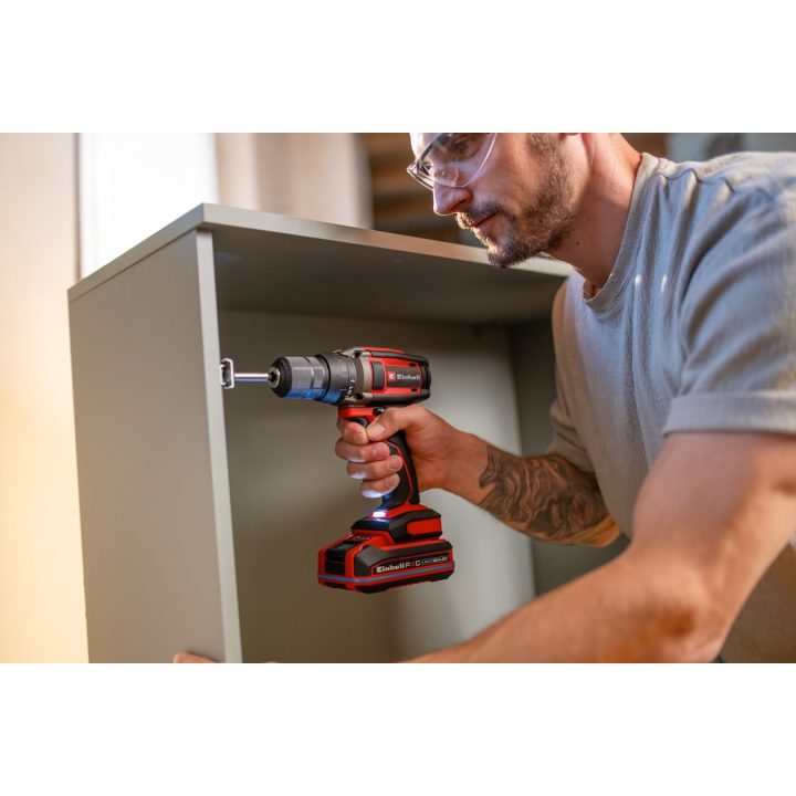 EINHELL 4514346 Trapano avvitatore ad impulsi a batteria TE CD 18/52 Li I SOLO - immagine 4