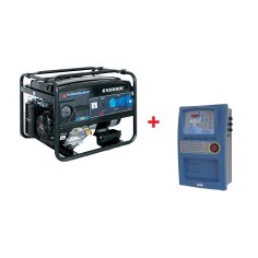 Generatore AIRMEC di Corrente LC 6500 DDC ATS con Centralina per Avviamento Automatico
