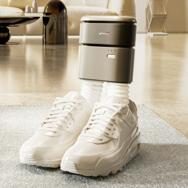 Glovii GG22 asciugascarpe nero grigio e bianco 90 W